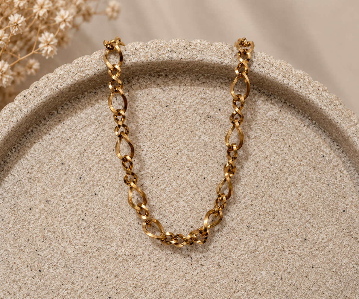Figure Eight Link Bracelet