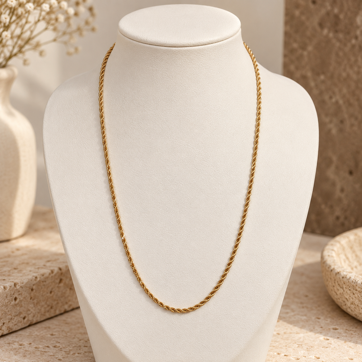 Classic Twisted Chain Necklace