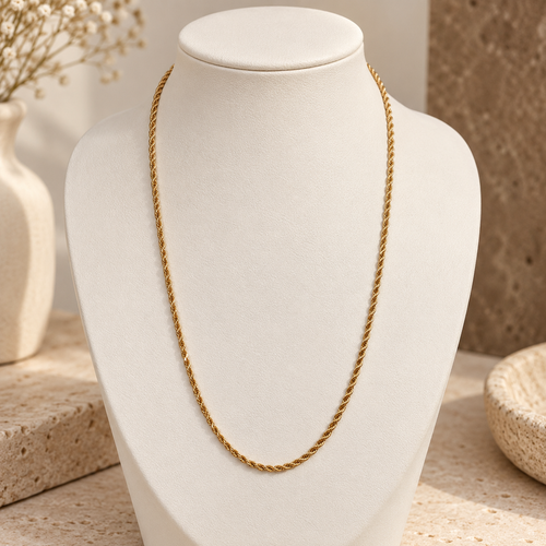 Classic Twisted Chain Necklace