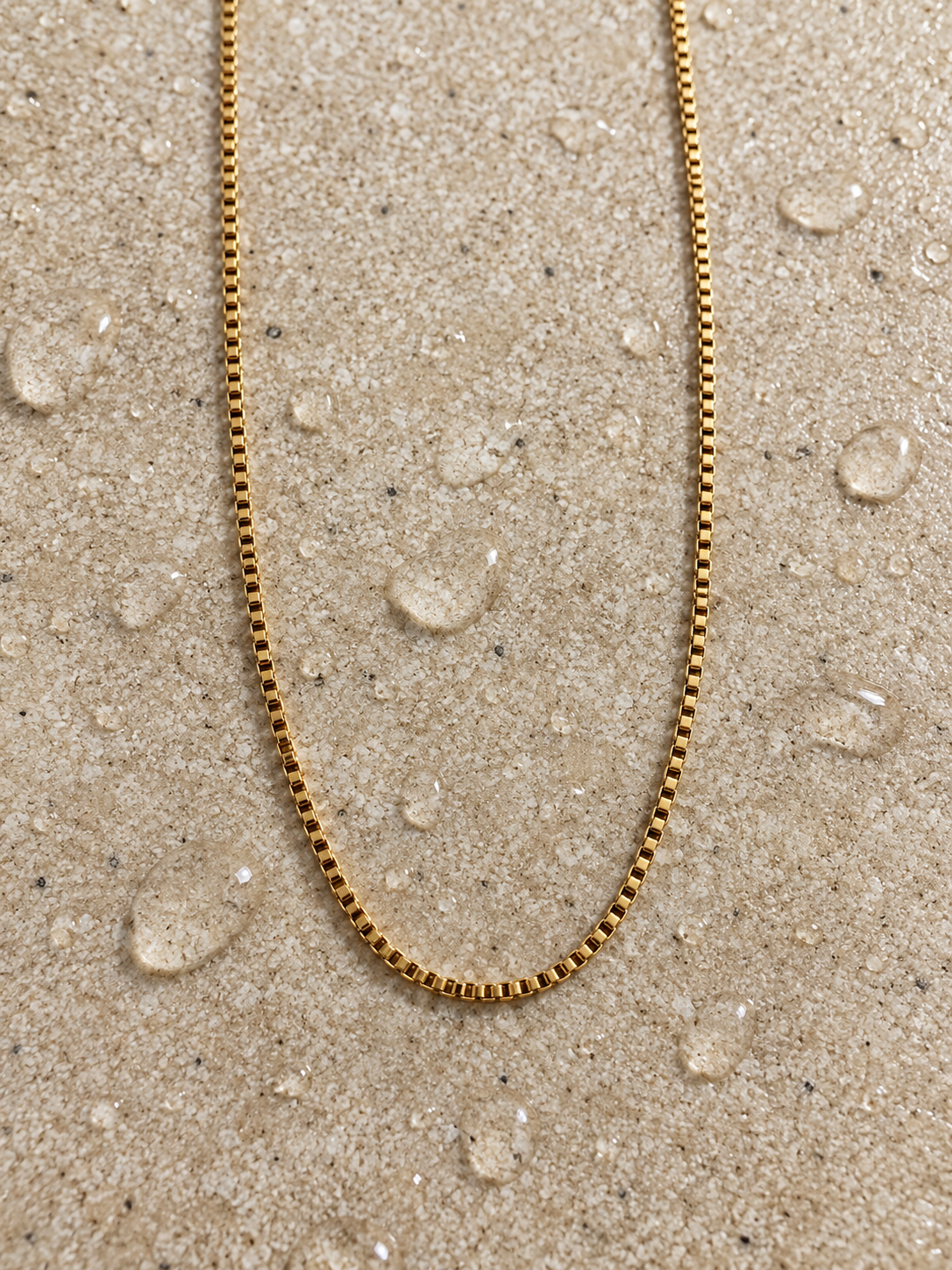 Fine Box Chain Necklace