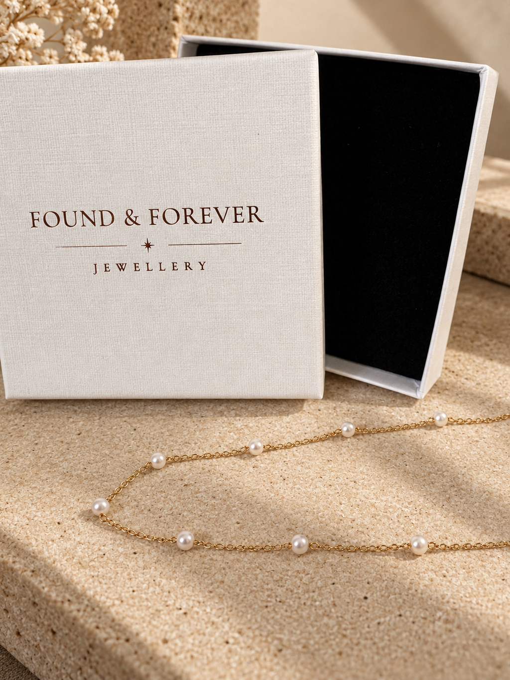 Pearl Satellite Necklace
