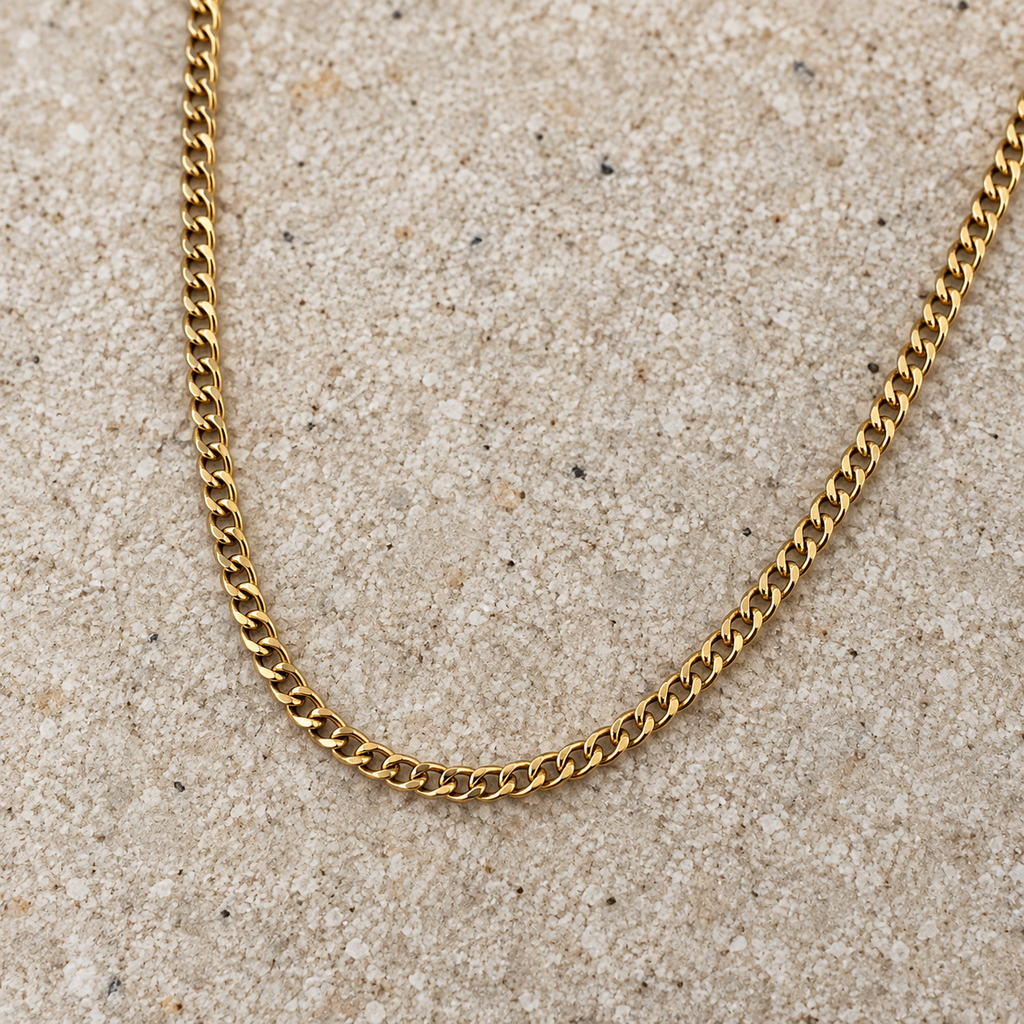 Classic Curb Chain Necklace