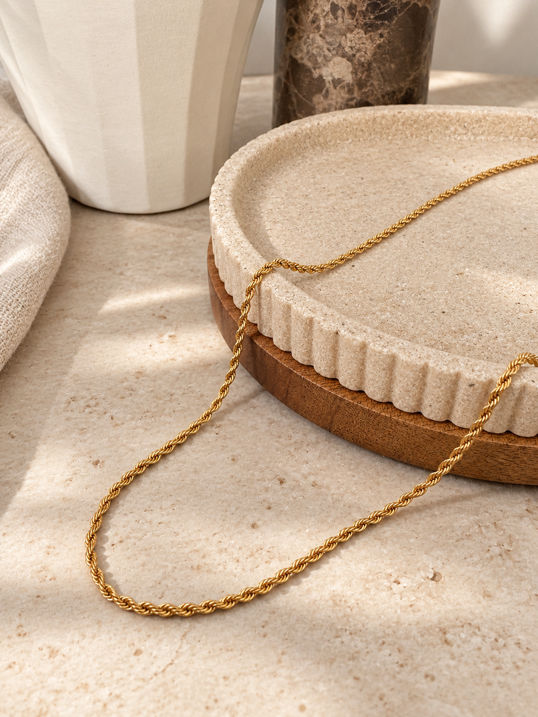 Classic Twisted Chain Necklace
