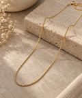 Fine Box Chain Necklace
