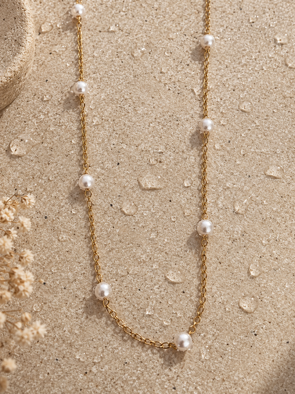 Pearl Satellite Necklace