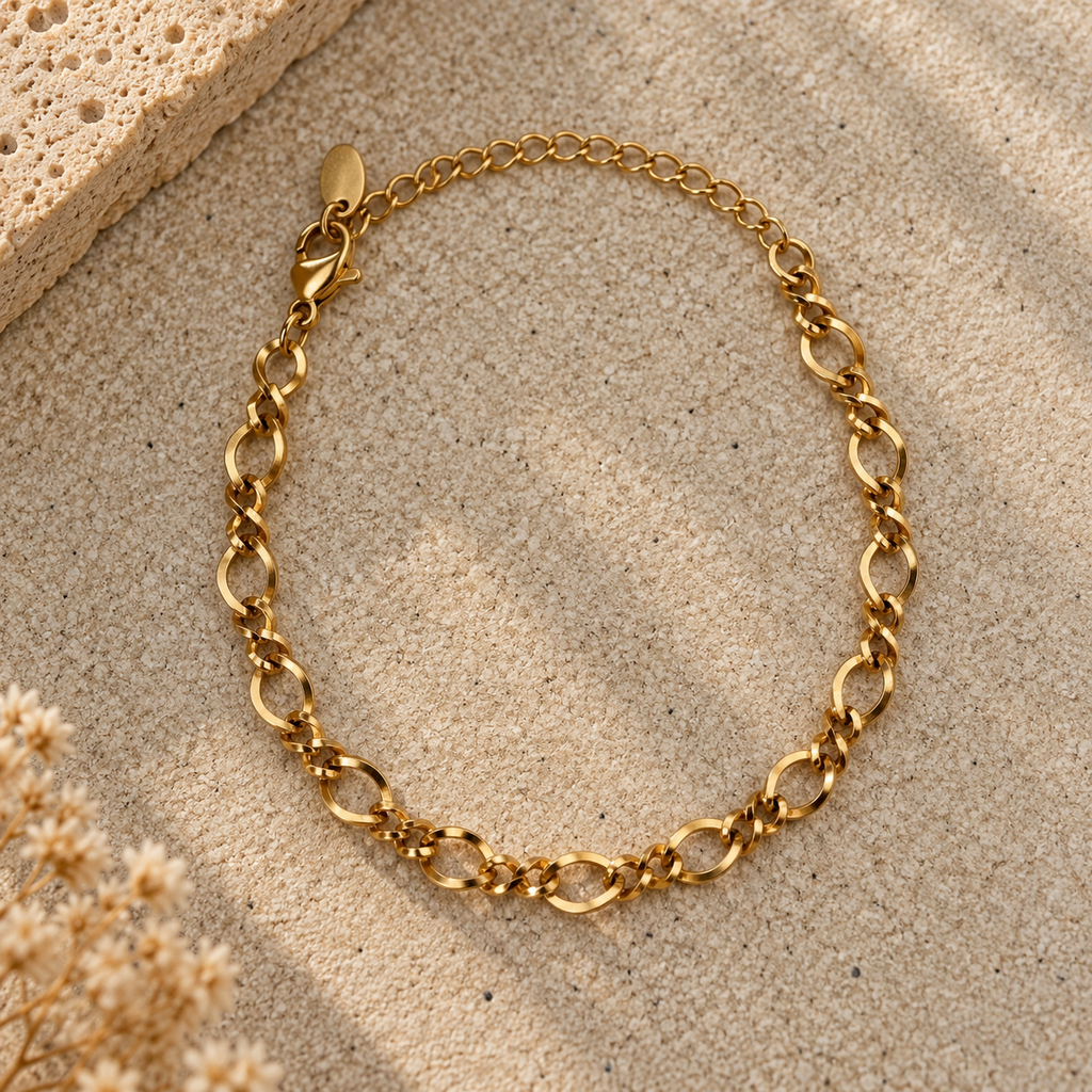 Figure Eight Link Bracelet