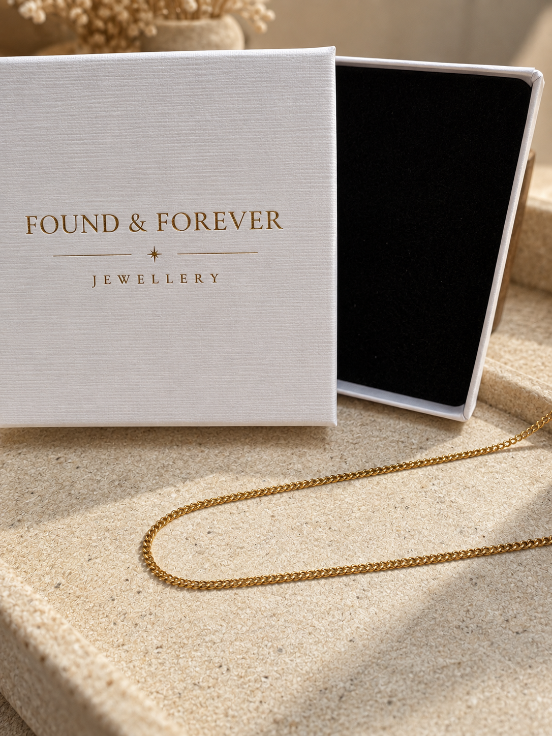 Classic Curb Chain Necklace