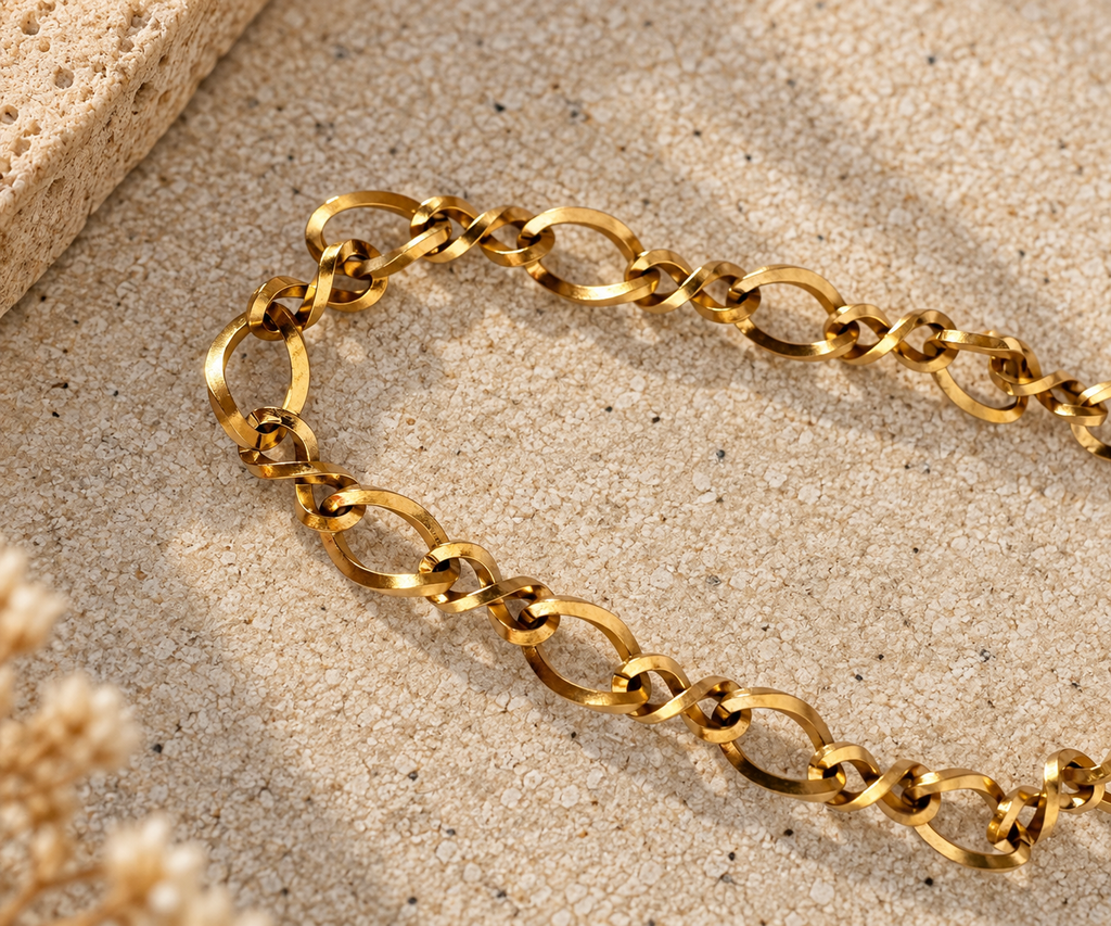 Figure Eight Link Bracelet