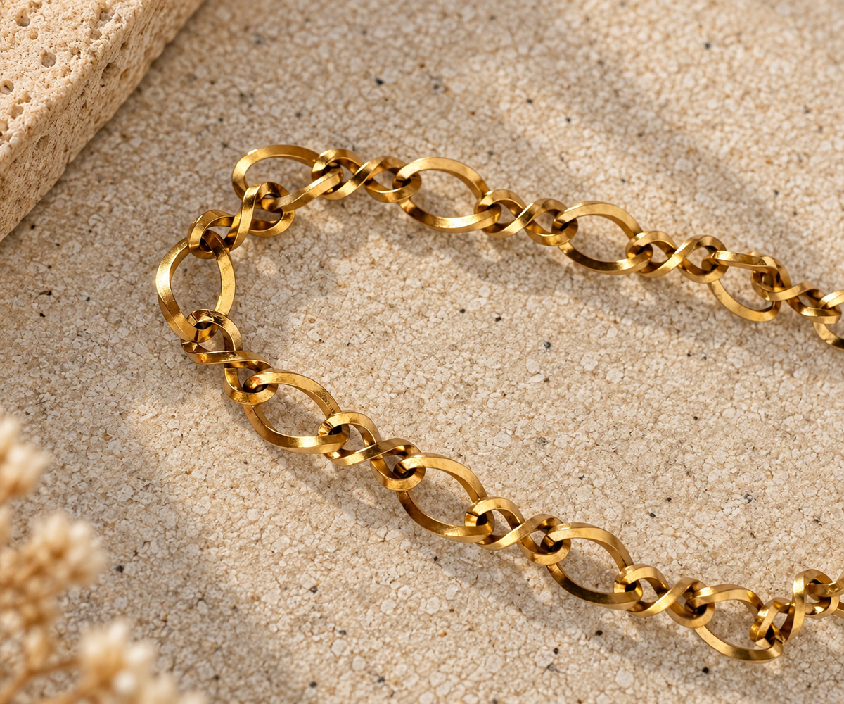 Figure Eight Link Bracelet